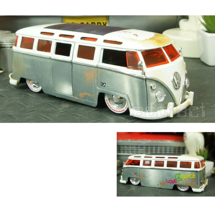 楽天市場】ミニカー 旧車 模型 1/24スケール 1962 フォルクスワーゲン 