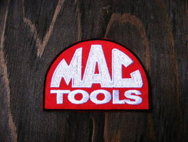 ワッペン/パッチ　　マックツール（MAC TOOL）　ハーレーじゃないけど人気のモーター系