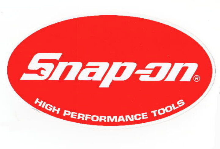 楽天市場】ステッカー デカール スナップオン 赤ロゴ snap-on snapon 