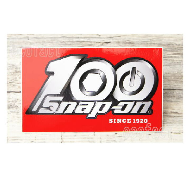 楽天市場】ステッカー（デカール）スナップオン snap-on snapon レッド Snap-on ステッカー 2種