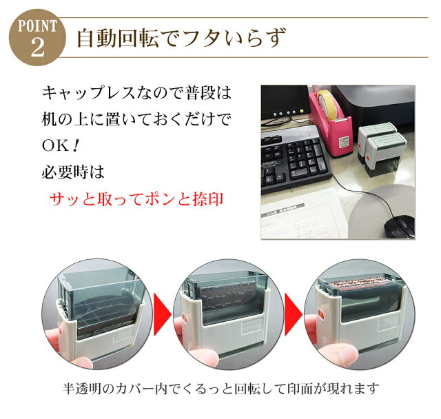 ポイント2|自動回転