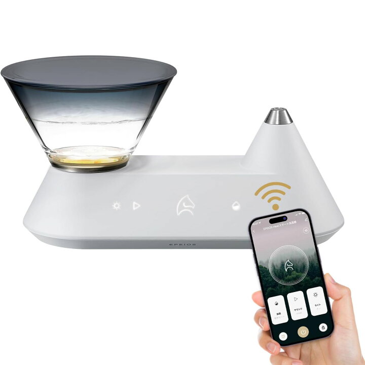 楽天市場】スマート加湿器 Heal 専用ガラスタンク（ピュアクリア）本体 