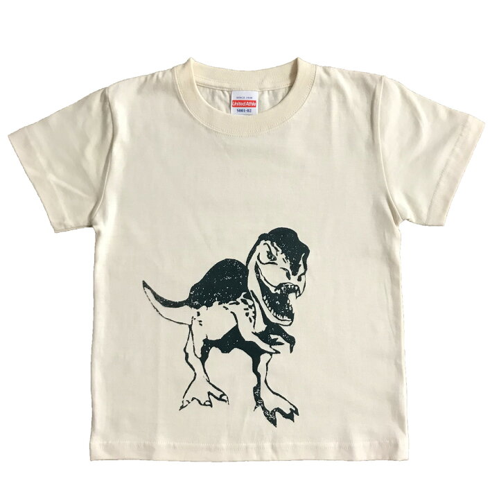 楽天市場】キッズTシャツ 【 ティラノサウルス 】（110・120・130  