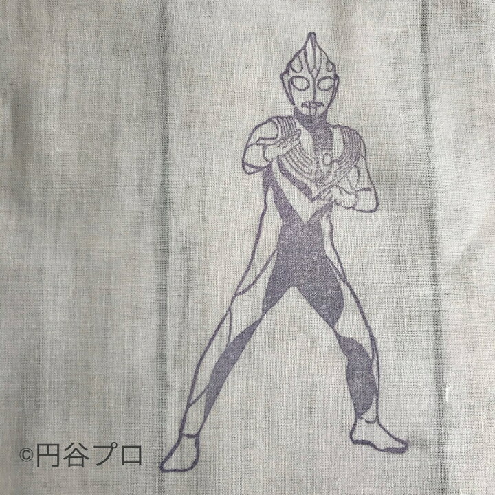 楽天市場 スーパーsale ポイント10倍 ウルトラマンティガ 肌に優しい 未晒し木綿 手ぬぐい 日本製 消しゴムはんこイラスト ウルトラマン ティガ 特撮 特撮ヒーロー 円谷プロ ウルトラマン グッズ 消しゴムはんことギフトのエピリリ