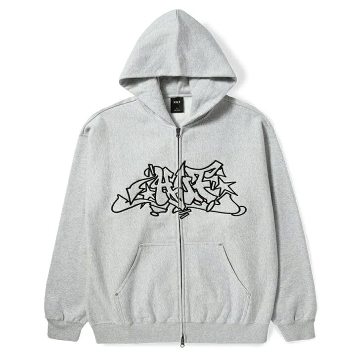 楽天市場】ハフ HUF ジップ パーカー グレー SKATE スケート STREET 