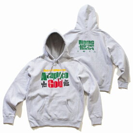 アカプルコゴールド ACAPULCO GOLD パーカー プルオーバー ヘビーオンス 裏起毛 13.5oz SKATE スケート アメリカ ストリートブランド