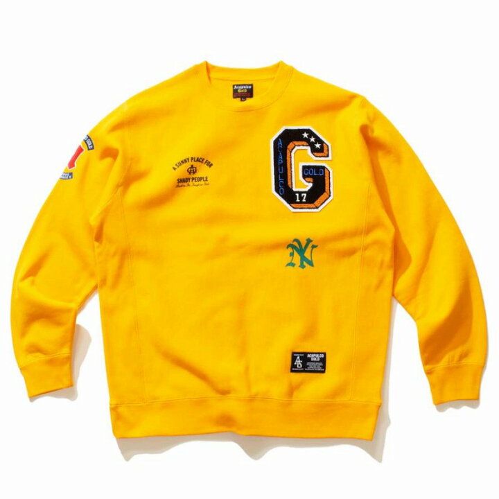 楽天市場】アカプルコゴールド ACAPULCO GOLD トレーナークルーネック 