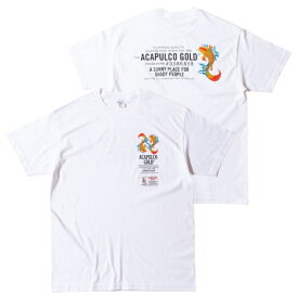 アカプルコゴールド ACAPULCO GOLD Tシャツ 白 SKATE スケート アメリカ ストリートブランド