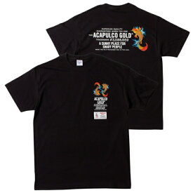 アカプルコゴールド ACAPULCO GOLD Tシャツ 黒 SKATE スケート アメリカ ストリートブランド