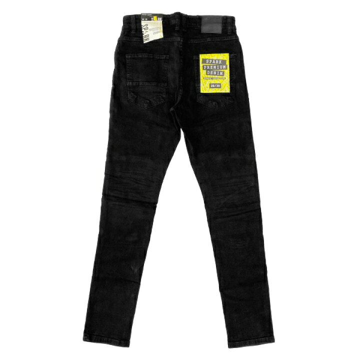 楽天市場】スパークデニム SPARK DENIM スキニー パンツ メンズ 黒 
