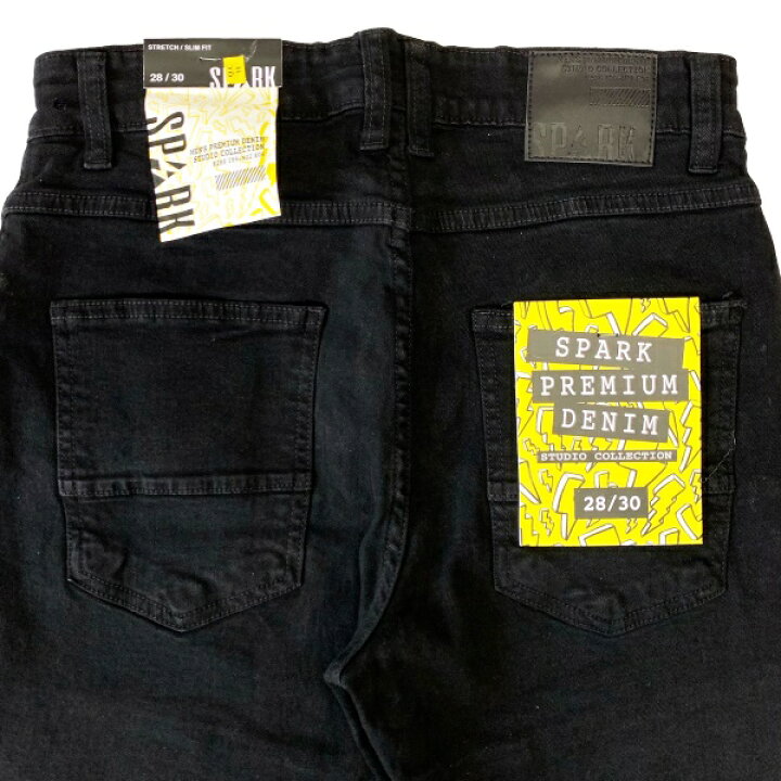 楽天市場】スパークデニム SPARK DENIM スキニー パンツ メンズ 黒 