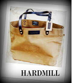 HARDMILL ワックスキャンパス トートバッグ 新品 WAXED CANVAS MARKET TOTE【当店オススメ】