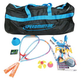 【クロスミントン】スピードミントン 簡単ゲームパック（ファンセット＋コーン8個＋スポーツバッグ）