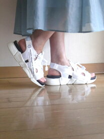 MAISON MAVERICK PRESENTS メゾン マヴェリック プレゼンツ メゾン マーベリック プレゼンツ Logo Dad Sandals Sneekers ロゴ ダッド サンダル スニーカー ホワイト/ホワイト 送料無料 レディース