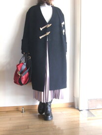 koyuki コユキウール ノーカラー コート レディース 送料無料