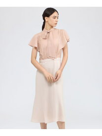 【SALE／20%OFF】シフォンコンビ デザインドレス EPOCA エポカ ワンピース・ドレス ワンピース ピンク【RBA_E】【送料無料】[Rakuten Fashion]
