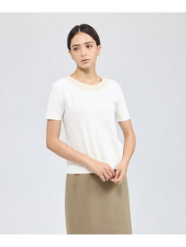 【SALE／50%OFF】ドライストレッチ ニットプルオーバー EPOCA エポカ トップス ニット ホワイト【RBA_E】【送料無料】[Rakuten Fashion]