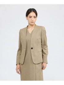 【SALE／60%OFF】ナチュラルビエラ ノーカラージャケット EPOCA エポカ ジャケット・アウター ノーカラージャケット ベージュ【RBA_E】【送料無料】[Rakuten Fashion]
