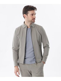 ミニワッフルジャージーブルゾン EPOCA UOMO エポカ ジャケット・アウター ブルゾン・ジャンパー ブラック ベージュ【送料無料】[Rakuten Fashion]