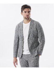 【PRIMA COLLECTION】リーフにじみプリントジャケット EPOCA UOMO エポカ トップス その他のトップス グレー【送料無料】[Rakuten Fashion]