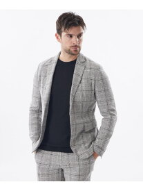 【PRIMA COLLECTION】チェックパターンジャケット EPOCA UOMO エポカ ジャケット・アウター テーラードジャケット・ブレザー グレー【送料無料】[Rakuten Fashion]
