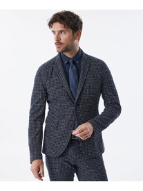 【SALE／40%OFF】【PRIMA COLLECTION】コンフォートダブルチェックJK EPOCA UOMO エポカ ジャケット・アウター テーラードジャケット・ブレザー ネイビー【RBA_E】【送料無料】[Rakuten Fashion]