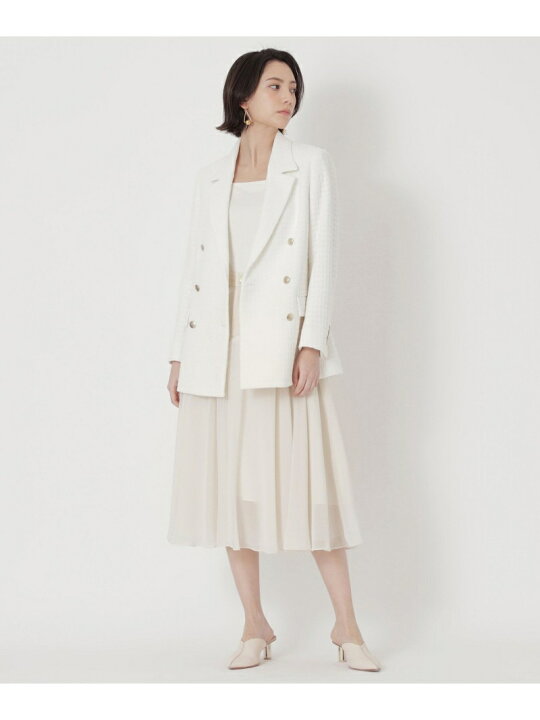 楽天市場】【SALE／40%OFF】ツィード ダブルブレストジャケット EPOCA 