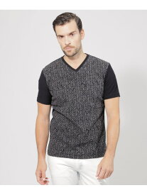 【SALE／51%OFF】前身ボンディングオパールカットソー EPOCA UOMO エポカ トップス カットソー・Tシャツ ブラック ホワイト【RBA_E】【送料無料】[Rakuten Fashion]