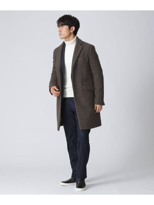 楽天市場】【SALE／50%OFF】圧縮ツイードチェスターコート EPOCA UOMO 