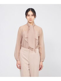 シアークロス フリルブラウス EPOCA エポカ トップス シャツ・ブラウス ピンク ホワイト ネイビー【送料無料】[Rakuten Fashion]