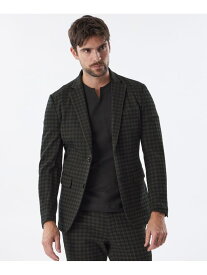 【SALE／50%OFF】【セットアップ対応】千鳥ジャカードJK EPOCA UOMO エポカ ジャケット・アウター テーラードジャケット・ブレザー ブラック【RBA_E】【送料無料】[Rakuten Fashion]