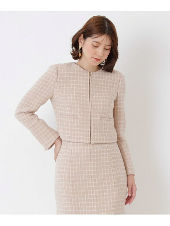 楽天市場】【SALE／50%OFF】クロスチェック ノーカラーコンパクト 