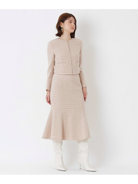 楽天市場】【SALE／50%OFF】クロスチェック ノーカラーコンパクト 