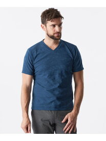 カモフラジャカードカットソー EPOCA UOMO エポカ トップス カットソー・Tシャツ ホワイト ブルー ブラック【送料無料】[Rakuten Fashion]