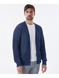 【SALE／22%OFF】【Safari Lounge別注】和紙MIXカーディガン EPOCA UOMO エポカ トップス ニット ネイビー ベージュ【RBA_E】【送料無料】[Rakuten Fashion]
