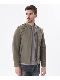 ポリエステルツイルコンビブルゾン EPOCA UOMO エポカ トップス その他のトップス ブラック ベージュ【送料無料】[Rakuten Fashion]