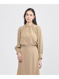 【EPOCA STORIA】ダブルクロスブラウス《WEB&EPOCA THE SHOP店舗限定》 EPOCA エポカ トップス シャツ・ブラウス ベージュ ホワイト ネイビー【送料無料】[Rakuten Fashion]