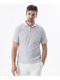 クラッシュジオメポロシャツ EPOCA UOMO エポカ トップス ポロシャツ グレー パープル【送料無料】[Rakuten Fashion]