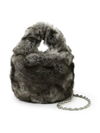 【SALE／20%OFF】【a point etc】エコファーチェーンバッグ《WEB&EPOCA THE SHOP店舗限定》 EPOCA エポカ バッグ その他のバッグ グレー ホワイト【RBA_E】【送料無料】[Rakuten Fashion]