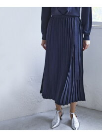 【SALE／50%OFF】キュプラナイロン ニットプリーツスカート EPOCA エポカ スカート ロング・マキシスカート グレー ネイビー【RBA_E】【送料無料】[Rakuten Fashion]