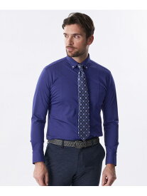 ブライトポリエステルロングスリーブシャツ EPOCA UOMO エポカ トップス シャツ・ブラウス ブルー ホワイト グレー【送料無料】[Rakuten Fashion]