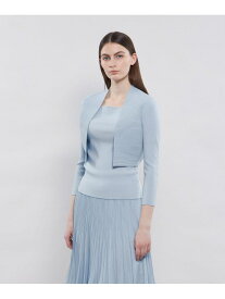 【SALE／50%OFF】【2025年春夏モデル】キュプラベーシック ニットボレロ EPOCA エポカ トップス ニット ネイビー ブラック ホワイト ブルー【RBA_E】【送料無料】[Rakuten Fashion]