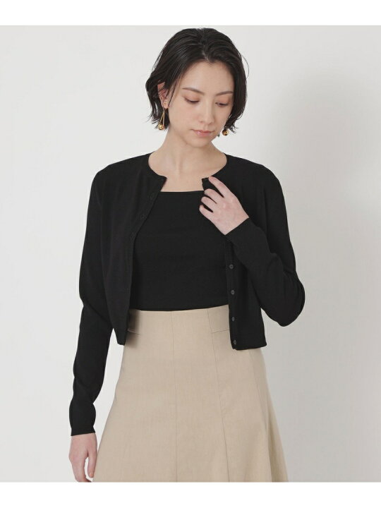 楽天市場】【SALE／40%OFF】キュプラベーシック ニットカーディガン  