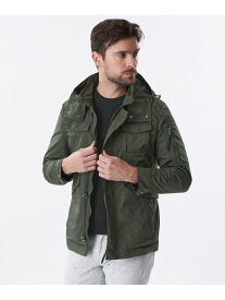 高密度ポリエステルツイルブルゾン EPOCA UOMO エポカ ジャケット・アウター ブルゾン・ジャンパー ブラック カーキグリーン【送料無料】[Rakuten Fashion]