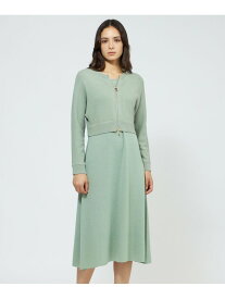 【SALE／20%OFF】【La maglia】 ジップアップニットワンピース EPOCA エポカ ワンピース・ドレス ワンピース グリーン【RBA_E】【送料無料】[Rakuten Fashion]