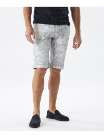 【SALE／31%OFF】【PRIMA COLLECTION】パイソンジャカードショートデニムパンツ EPOCA UOMO エポカ パンツ ジーンズ・デニムパンツ ホワイト【RBA_E】【送料無料】[Rakuten Fashion]