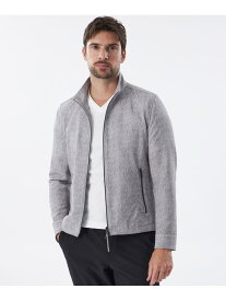 【SALE／20%OFF】ツイードプリントストレッチサッカーブルゾン EPOCA UOMO エポカ ジャケット・アウター ブルゾン・ジャンパー グレー【RBA_E】【送料無料】[Rakuten Fashion]