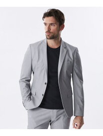 【セットアップ対応】トリコットプリントジャケット EPOCA UOMO エポカ ジャケット・アウター テーラードジャケット・ブレザー グレー ネイビー【送料無料】[Rakuten Fashion]