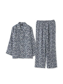 シルクテーラードプリントパジャマ EPOCA UOMO エポカ 福袋・ギフト・その他 その他 ネイビー ブラック【送料無料】[Rakuten Fashion]