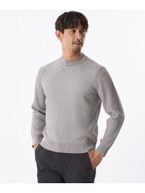 【SALE／16%OFF】ミックスモックネックニット EPOCA UOMO エポカ トップス ニット グレー ブラック【RBA_E】【送料無料】[Rakuten Fashion]